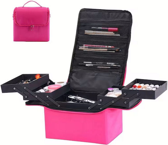 Professional Cosmetic Case Fuchsia