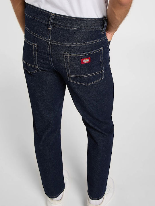 Men's Jeans Pants with Slim Tapered Fit Rinsed