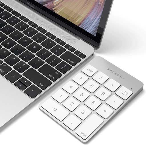 Satechi Slim Tastatură Numerică Wireless Bluetooth Argintie