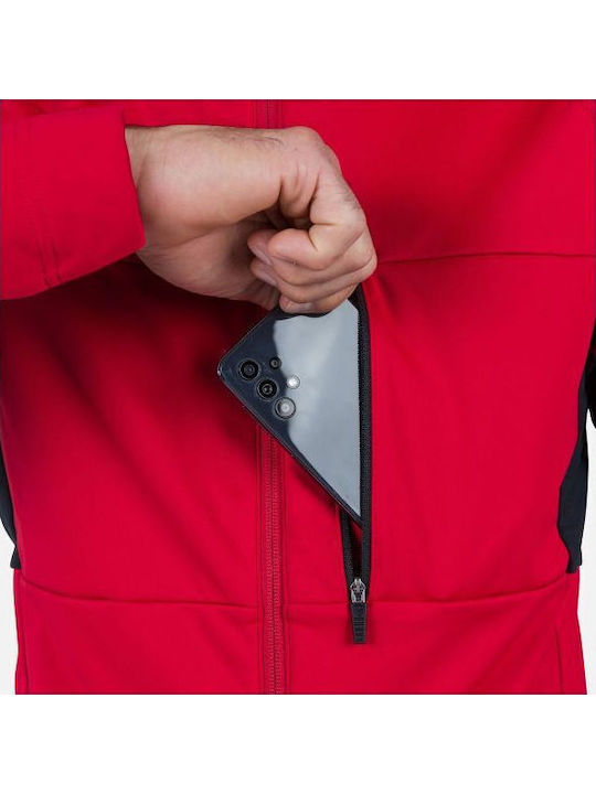 Jachetă Fleece Bărbătească Roșie