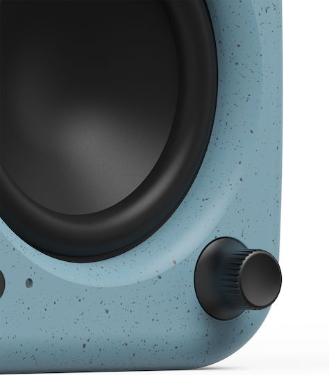 Kanto UKI Kornblume Paar Passive Hi-Fi-Lautsprecher Buch selbst 100W P11xB11.2xH16.5cm Hellblau