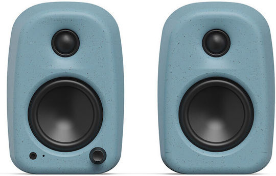 Kanto UKI Kornblume Paar Passive Hi-Fi-Lautsprecher Buch selbst 100W P11xB11.2xH16.5cm Hellblau