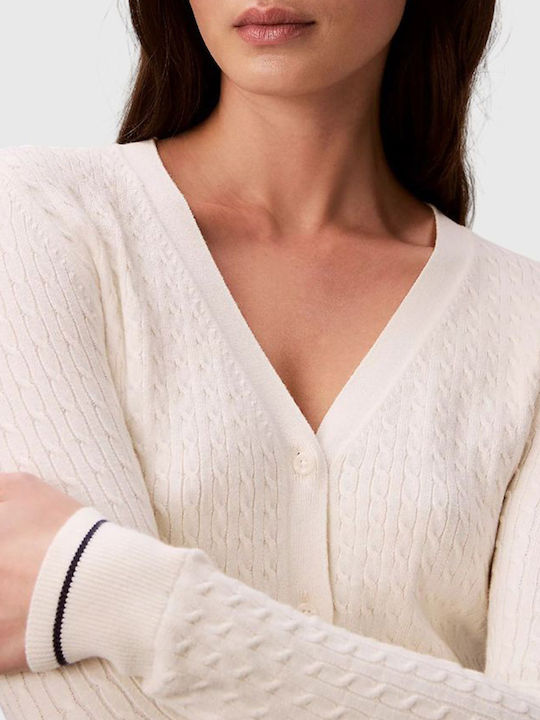 Women's Knitted Cardigan Offwhite