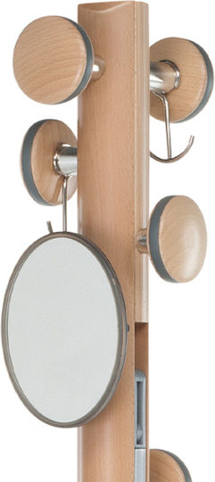 Foppapedretti Espansiva Lux Cuier Pom Din Lemn Bej 177cm