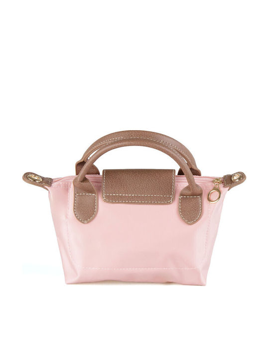 Satin Women's Handbag Pink