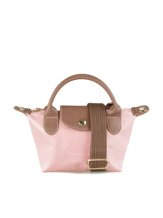 Satin Women's Handbag Pink