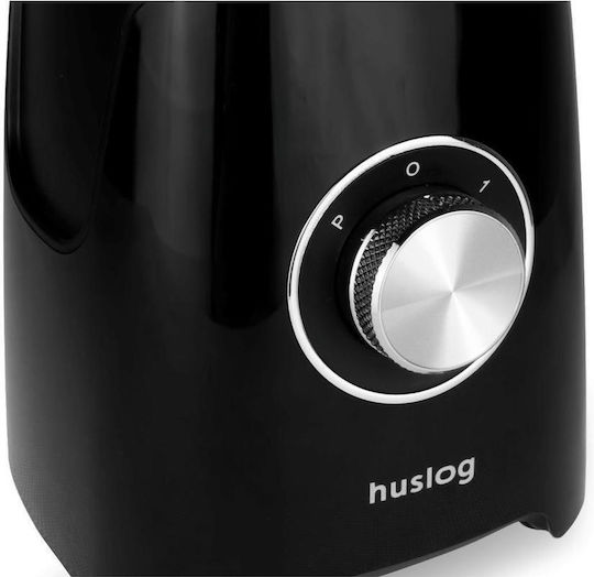 Huslog Μπλέντερ με Πλαστική Κανάτα 1.5 lt 1200W Γκρι