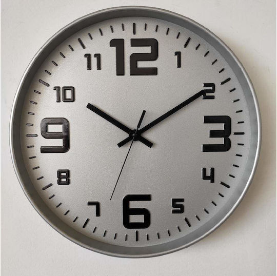 Oriana Ferelli Wanduhr Kunststoff White Ø29.3cm Oriana Ferelli Wanduhr Kunststoff White Ø29.3cm