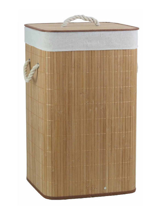 keleman Wicker Laundry Basket with Cap 39x29x60cm