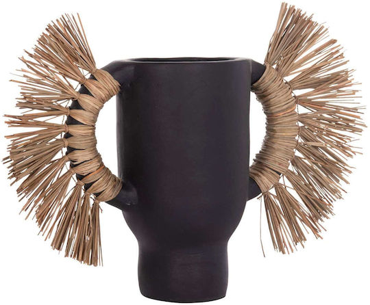 Freebox Decorative Vase Black 55x19x34cm