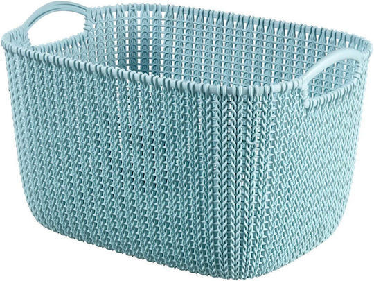 Curver Knit Coș de Depozitare Plastic Light Blue 3lt 1buc
