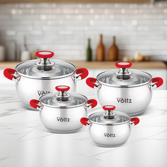 Voltz Oliver Deep Stainless Steel Steamer Pot 10.45lt 28cm