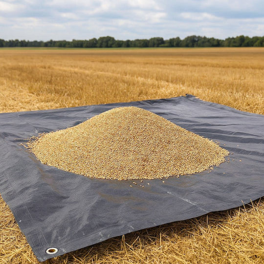 SGTT Waterproof Tarpaulin 200g/m² 5x4m Heavy Duty Gray