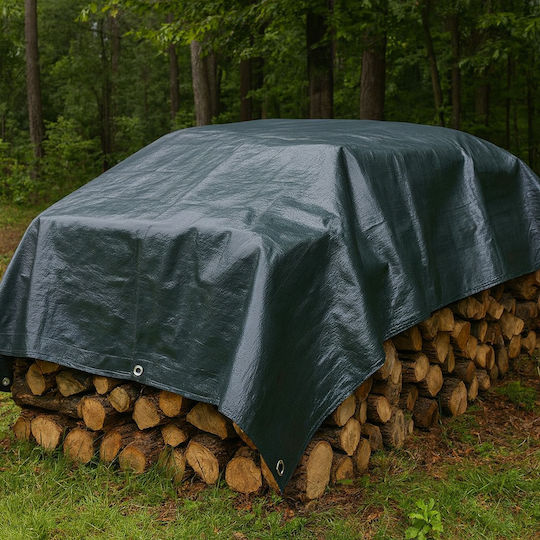 SGTT Waterproof Tarpaulin 200g/m² 5x4m Heavy Duty Gray