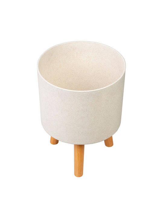 SGTT Kunststoff-Blumentopf Beiges 26x26cm
