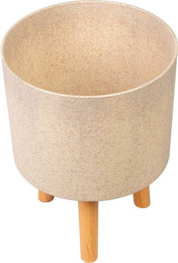 SGTT Kunststoff-Blumentopf Beiges 26x26cm