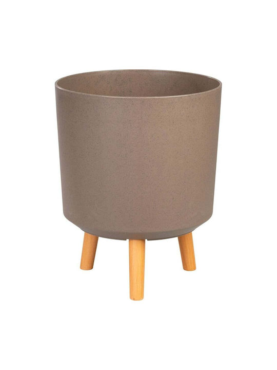 SGTT Ghiveci De Flori Din Plastic Bej 37x37cm