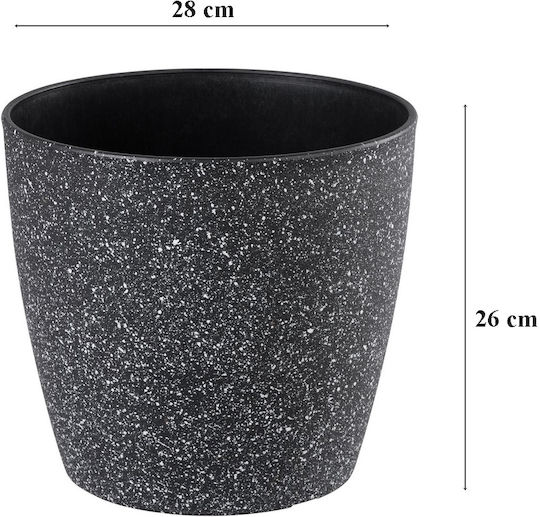SGTT Blumentopf Kunststoff Schwarz SGTT Blumentopf Kunststoff Schwarz