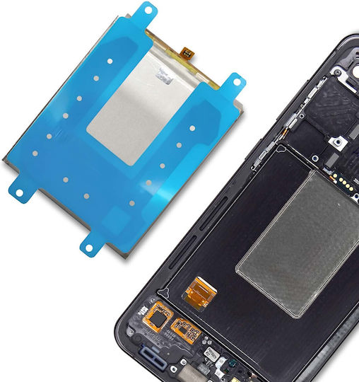 Clappio Battery Adhesive Galaxy S24 Fe Compatible Replacement Blue