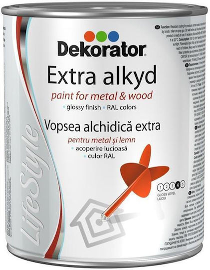 Dekorator Διαλύτου 0.75lt Gray Ral 7046