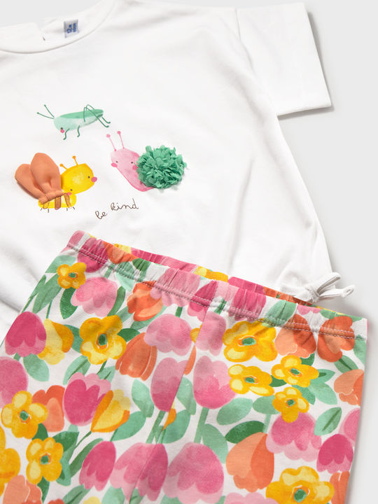 Kinderbekleidungsset mit Leggings Sommer Mehrfarbig 2 Stück