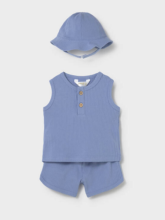 Kids Set with Shorts Summer 2pcs Blue