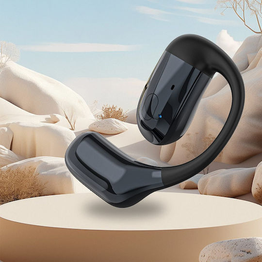 Dudao U4Pro Open Ear Bluetooth Handsfree Ακουστικό με Αντοχή στον Ιδρώτα Μαύρο