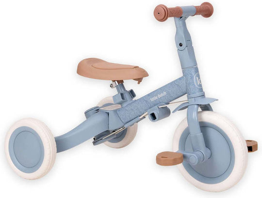Little Dutch Safari Dreams Convertible with Parental Handle 4 in 1 for Ages 1-3 Blue