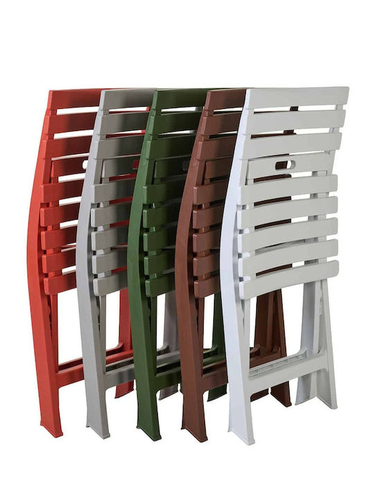 Gartenstühle Polypropylen Flora Türkis 41,5x47x76cm