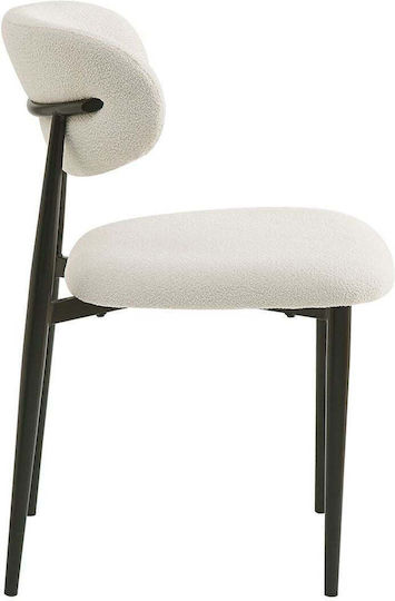 Point Scaune Dining Metalice Negre 4 Bucăți 49x54x81 cm EM7917,1