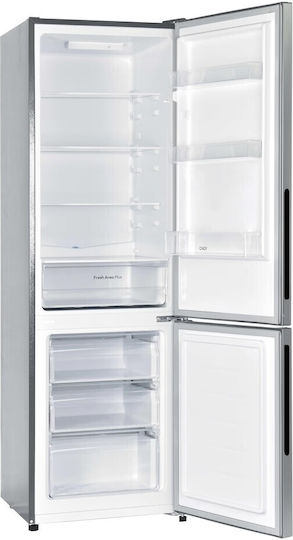 Candy Frigider-congelator 262l Î176xL55xA54cm Inox City Combi