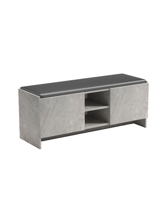Ξύλινη Παπουτσοθήκη Zulla 110x37x43cm