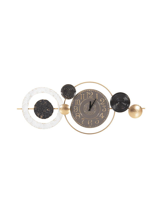 Metallic Gray Wall Clock