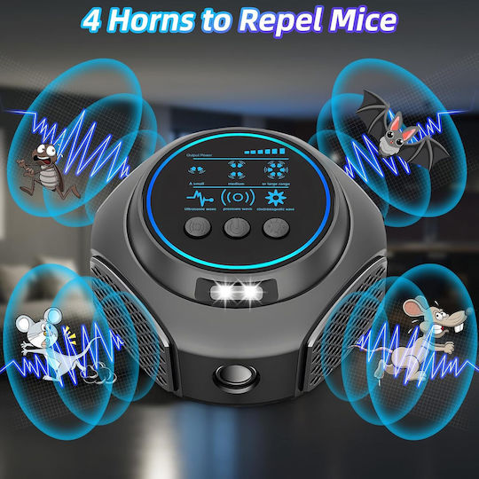 Ultrasonic Rodent Repellent Device 0.12x0.07m