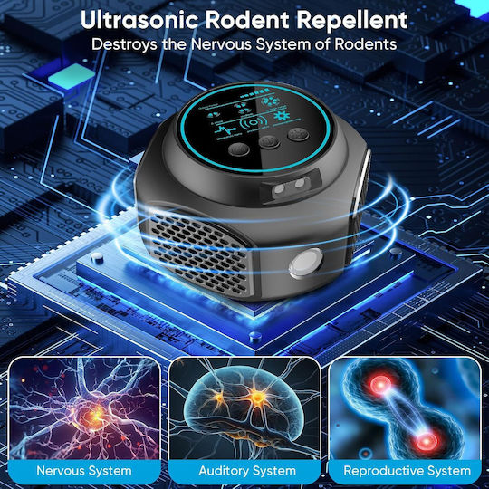 Ultrasonic Rodent Repellent Device 0.12x0.07m