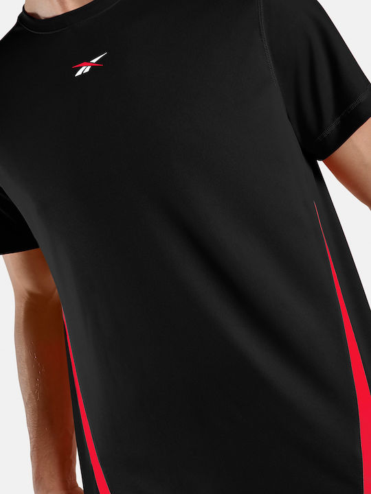 Id Train Blocked Αθλητικό T-shirt Black