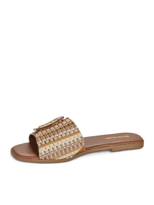 Women's Flat Sandals Brown