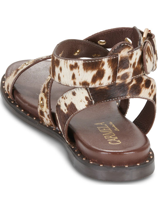 Carmela Women's Flat Sandals Brown