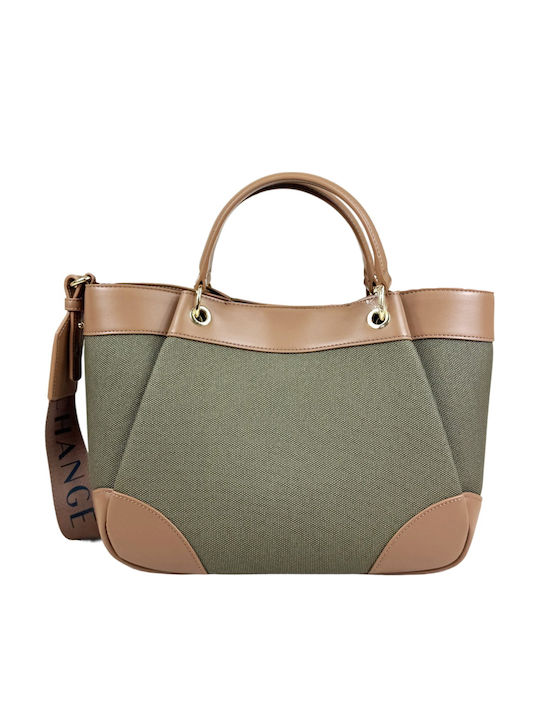 Armani Exchange Γυναικεία Shopper Τσάντα Υφασμάτινη Armani Exchange Γυναικεία Shopper Τσάντα Υφασμάτινη