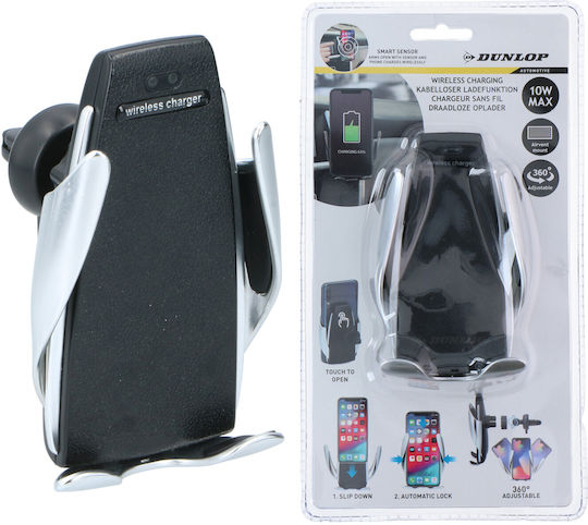 Dunlop Suport Auto Pentru Telefon Mobil Cu Cârlige Reglabile Negru