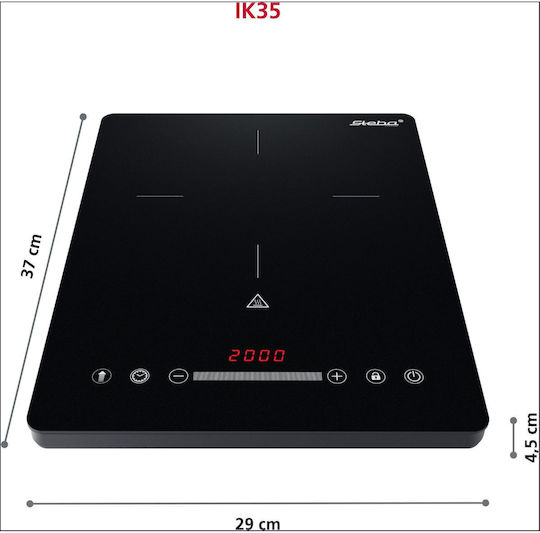 Steba IK 35 Индукционен Независим Котлон 29x37см