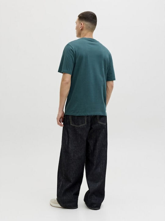 Crew Neck T-shirt Πετρόλ