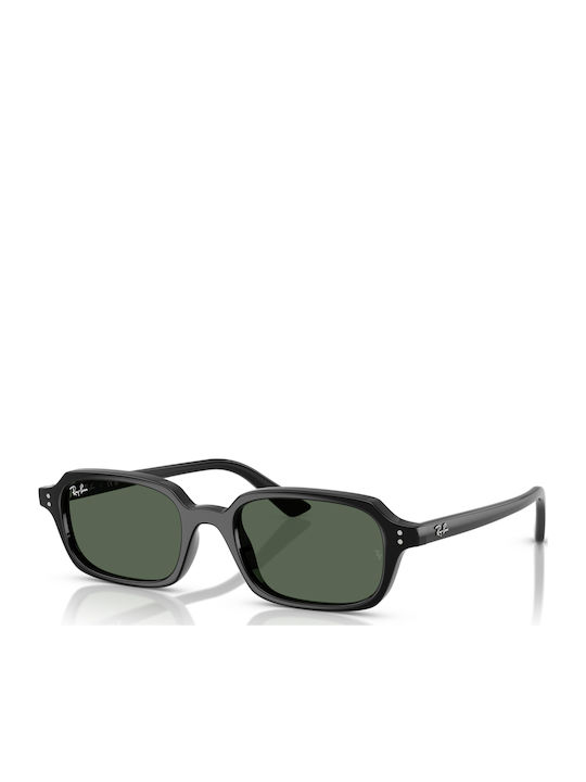 Ray Ban Унисекс слънчеви очила с черна пластмасова рамка и черни стъкла RB4455 6677/71
