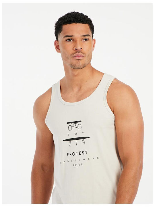 T-shirt Εκρού