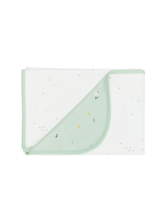 Kikka Boo Kikka Boo Baby Blanket Nursery Swaddling Blanket Bamboo Green 85x85cm