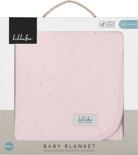 Kikka Boo Baby Blanket Hedgehugs Bamboo Pink 85x85cm