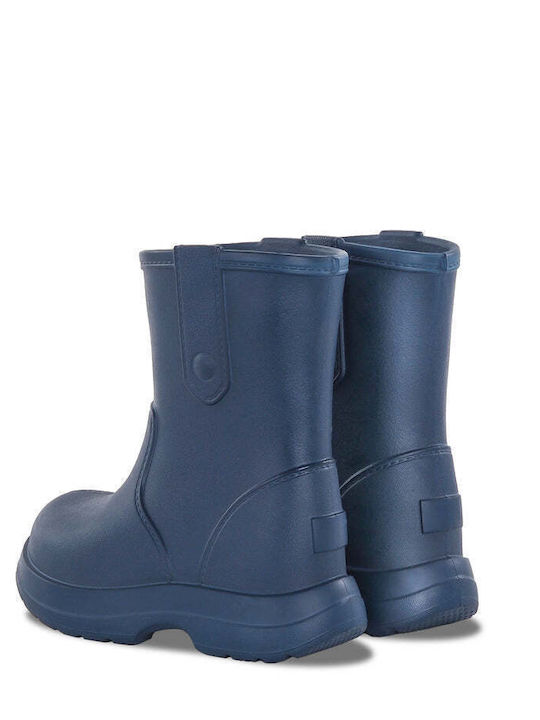 Kids Wellies with Internal Lining Navy Blue
