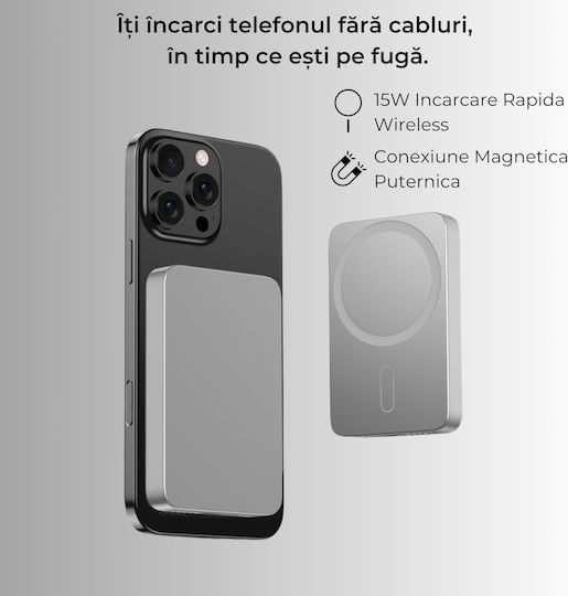Voltres MagSafe Power Bank 10000mAh 20W Silber