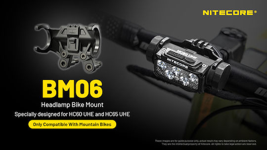 NiteCore Βάση Στήριξης Ποδηλάτου για Τιμόνι