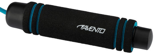 Avento Springseil Geschwindigkeit mit Gewicht Schwarz Springseil